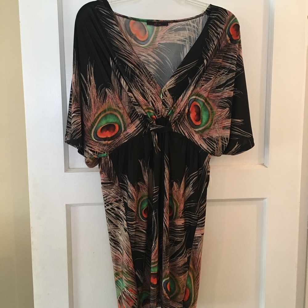 Cute Peacock Dress
